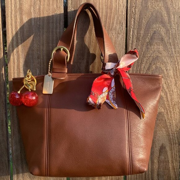 Vintage Coach Waverly Bag 4133 British Tan 1994 - Picture 4 of 16